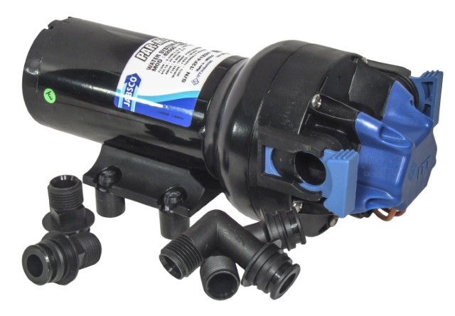 Jabsco 82500-0292 Par-Max Plus Automatic Water Pressure Pump 5.0Gpm-40Psi-12Vdc 